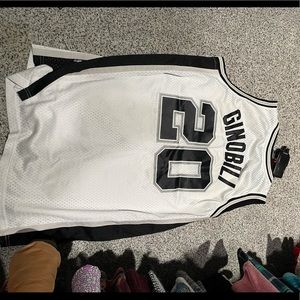 Manu Ginobili Spurs Jersey